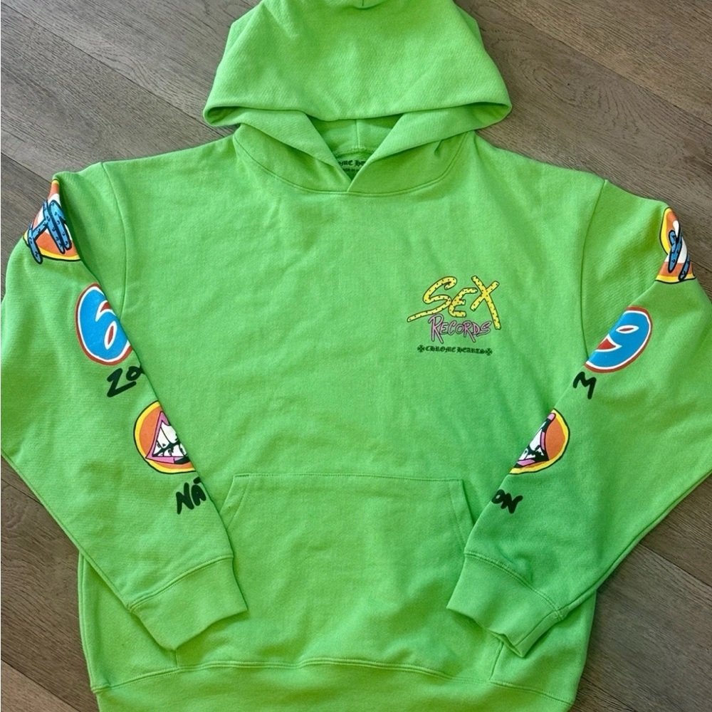 Chrome Hearts Green Hoodie Matty Boy